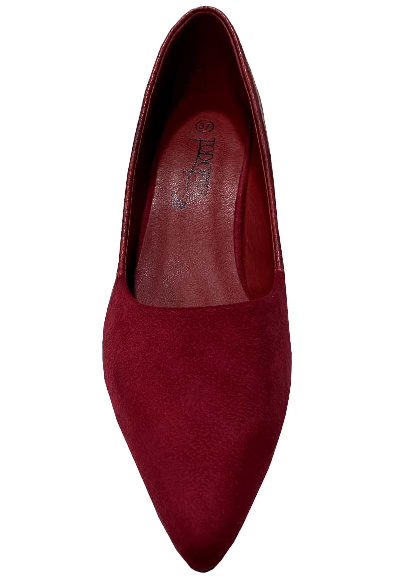 ZAPATO REINA ECOCUERO ZAU30 ROJO - 3