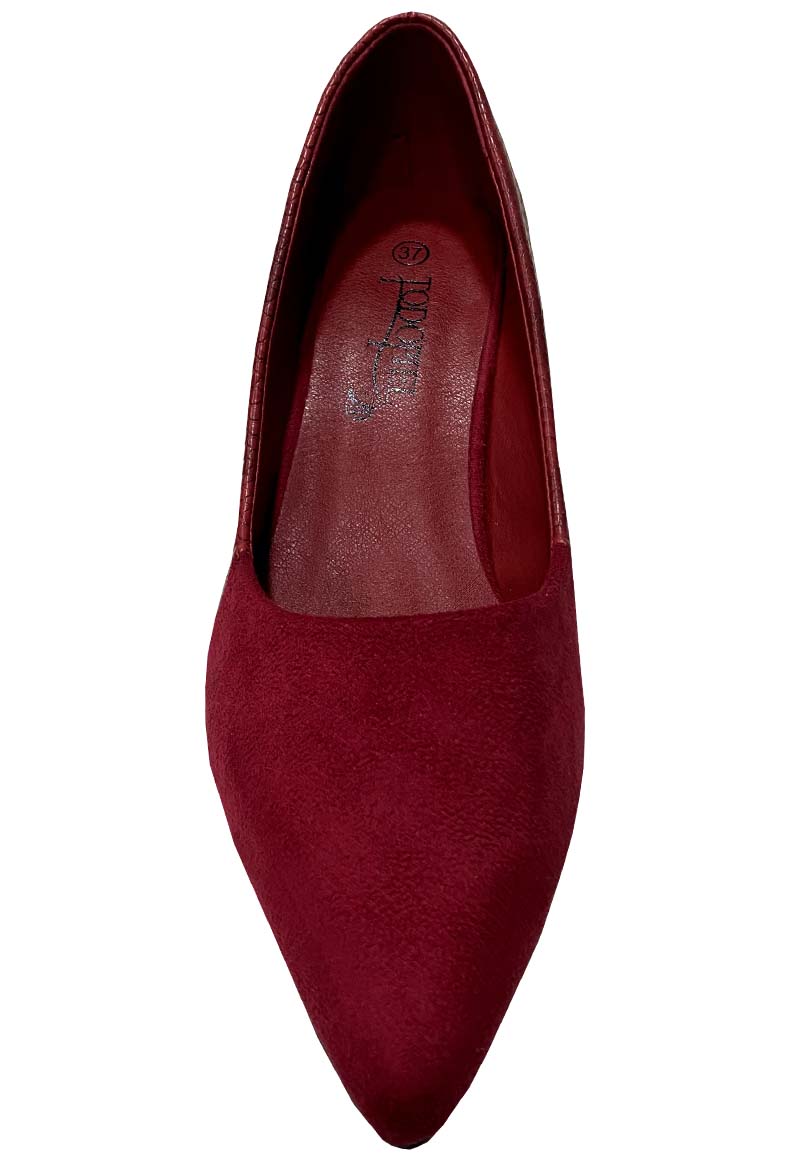 ZAPATO REINA ECOCUERO ZAU30 ROJO - 3