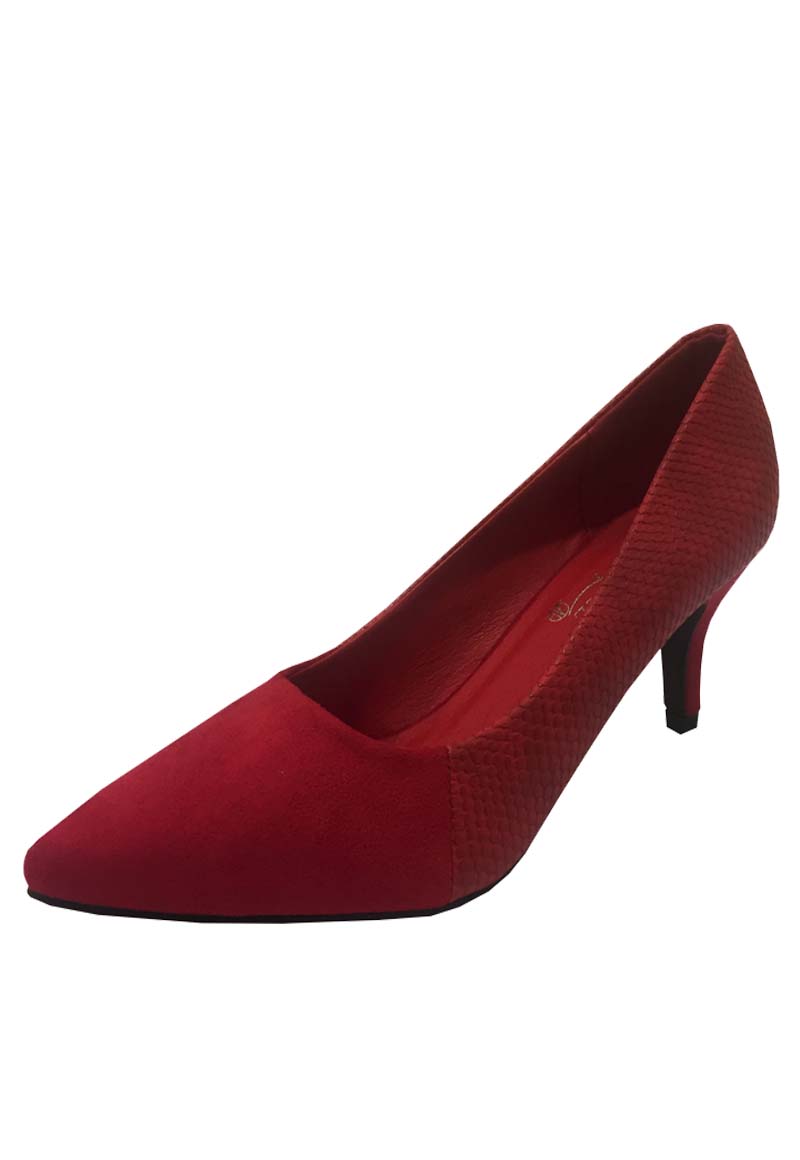 ZAPATO REINA ECOCUERO ZAU30 ROJO - 4