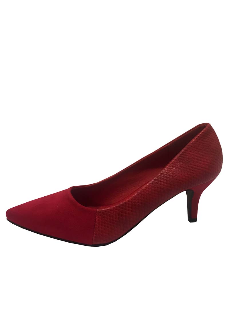 ZAPATO REINA ECOCUERO ZAU30 ROJO - 5