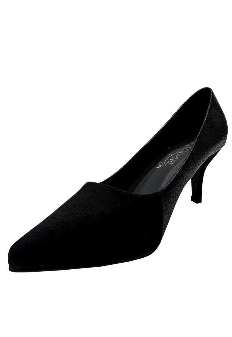 ZAPATO REINA ECOCUERO ZAU30 NEGRO - 4