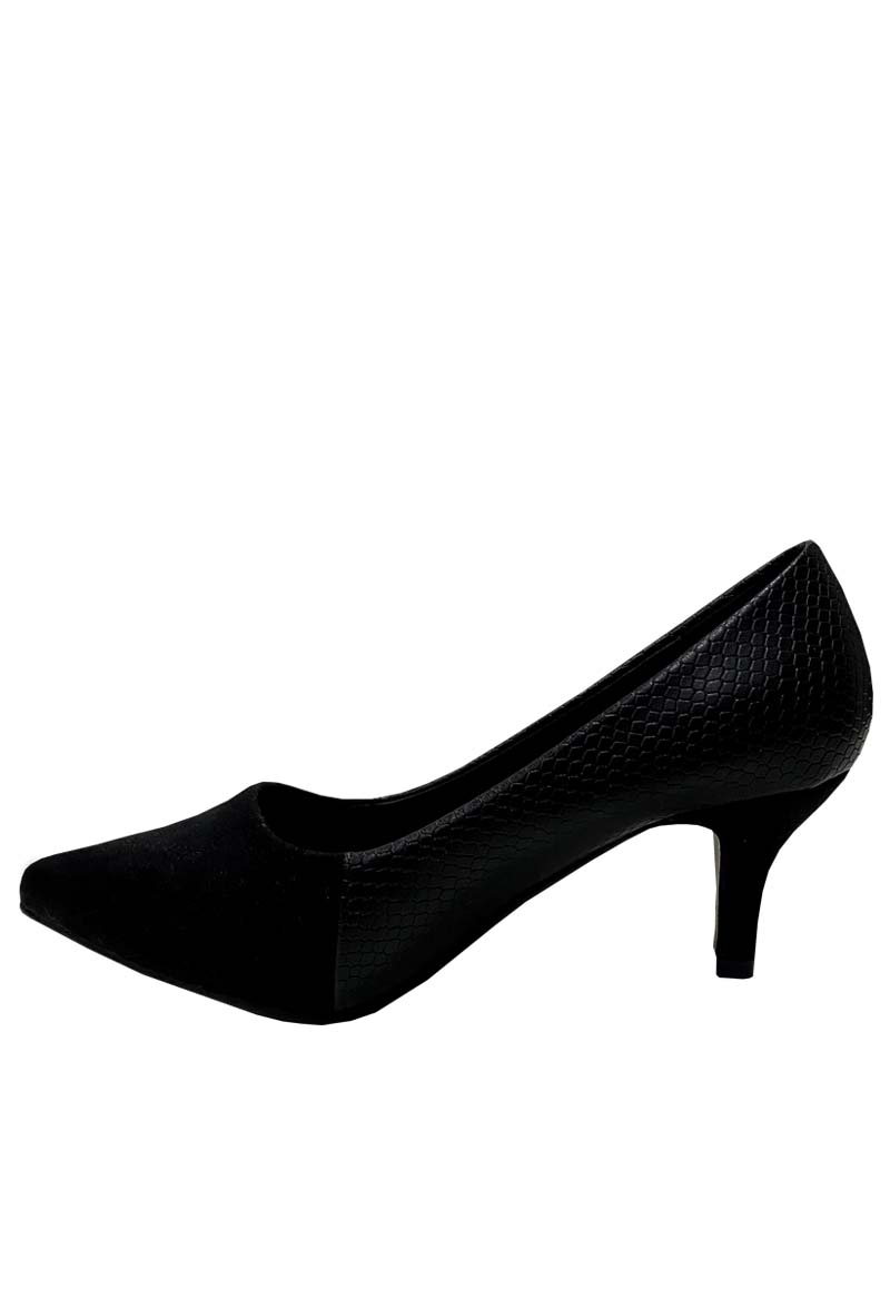 ZAPATO REINA ECOCUERO ZAU30 NEGRO - 5