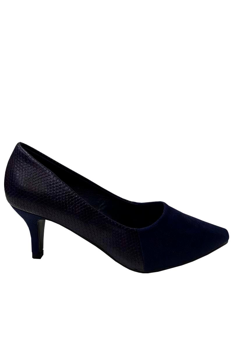 ZAPATO REINA ECOCUERO ZAU30 NAVY - 1