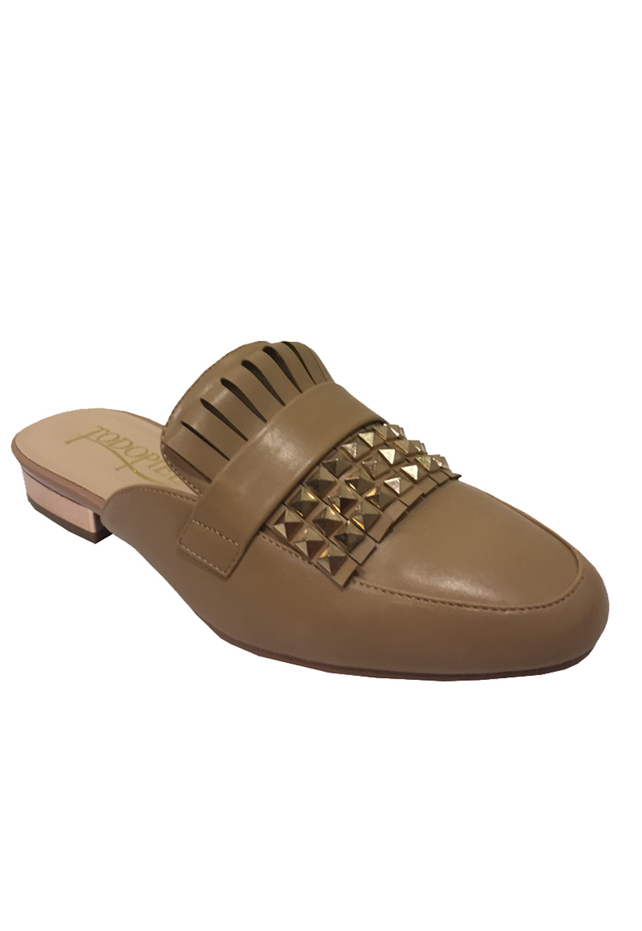 MULES MUJER TODOPIEL BEIGE ZAU03 ECOCUERO - 2