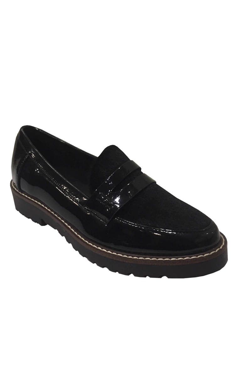 MOCASIN ECOCUERO  ZAT77 NEGRO - 2