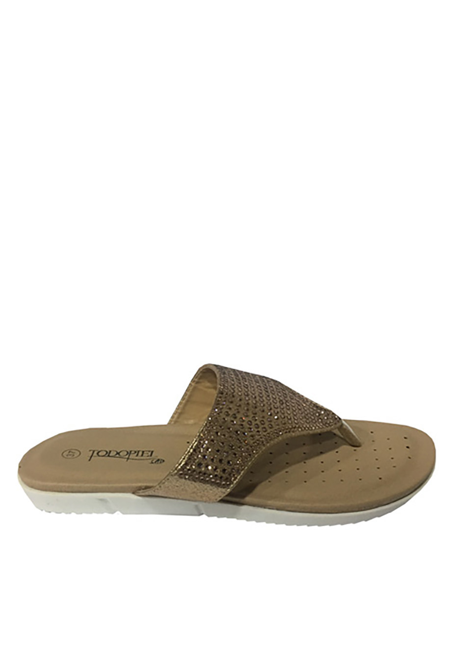 SANDALIAS MUJER TODOPIEL CAMEL ECOCUERO ZAU57 - 1