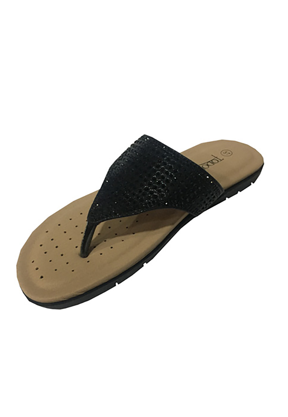 SANDALIA ECOCUERO ZAU57 NEGRO - 4