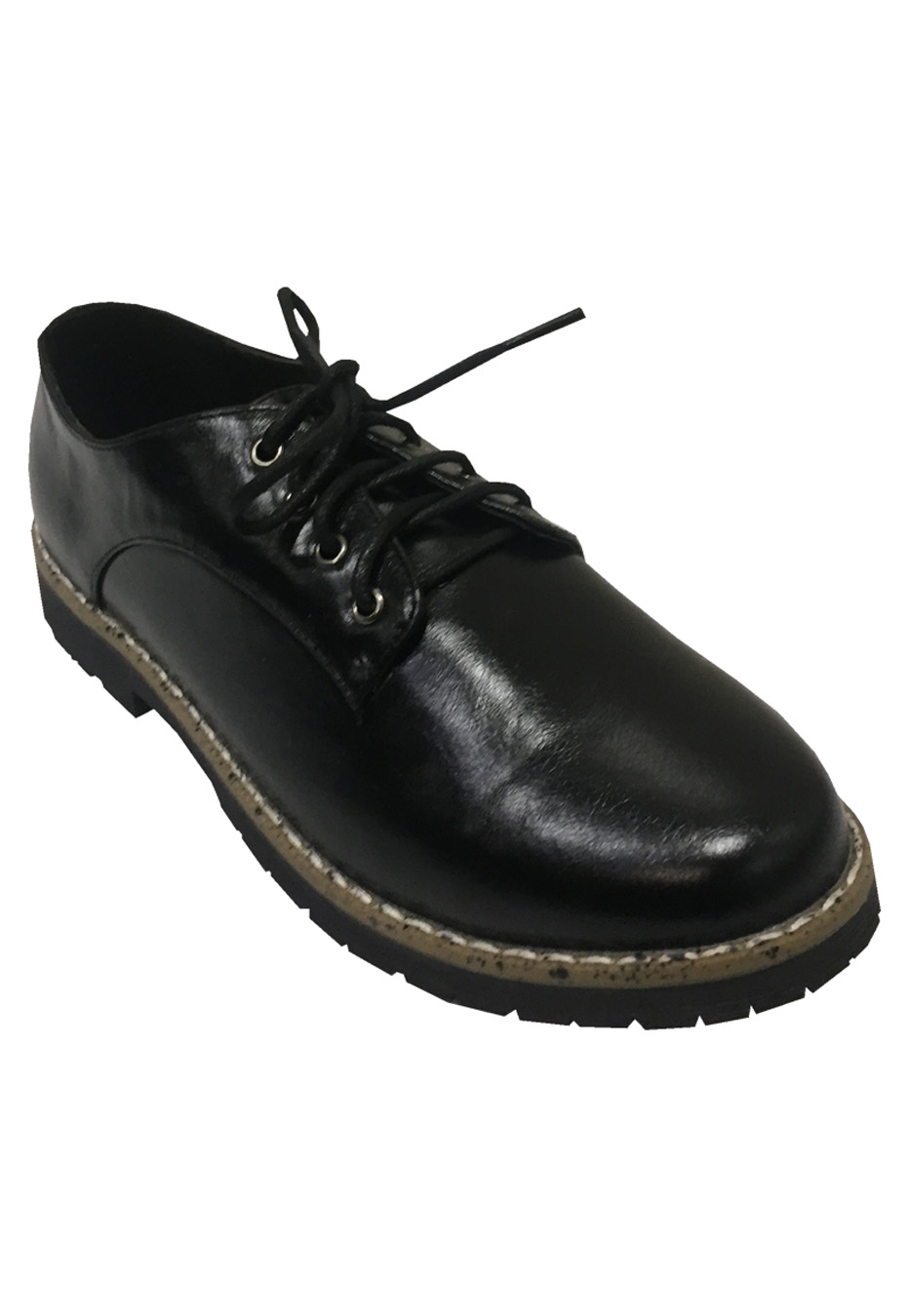 ZAPATO ESCOLAR ECOCUERO ZAV52 NEGRO - 2