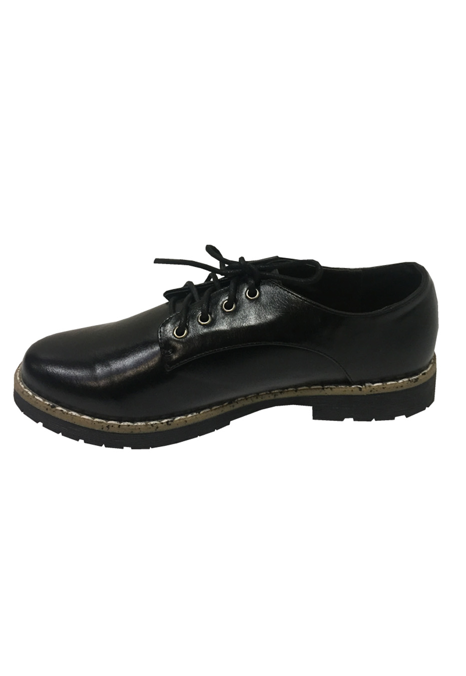 ZAPATO ESCOLAR ECOCUERO ZAV52 NEGRO - 5