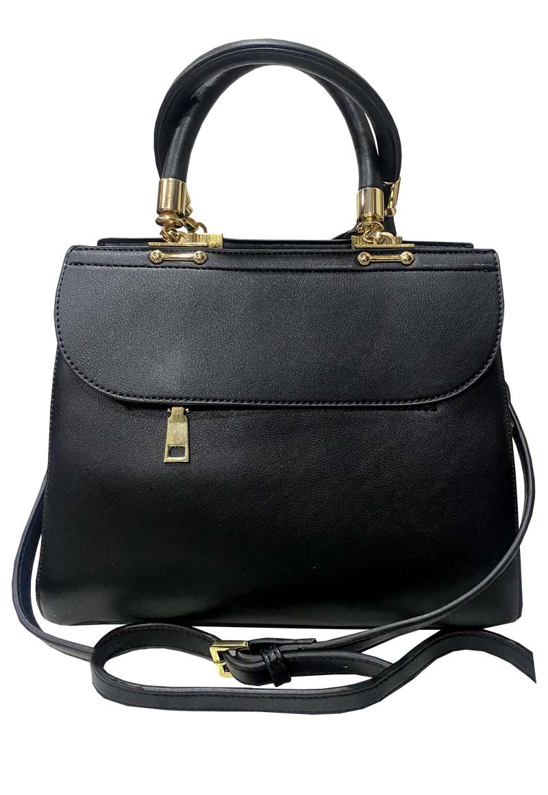CARTERA CUERO ECOLÓGICO CRM12 NEGRO - 3
