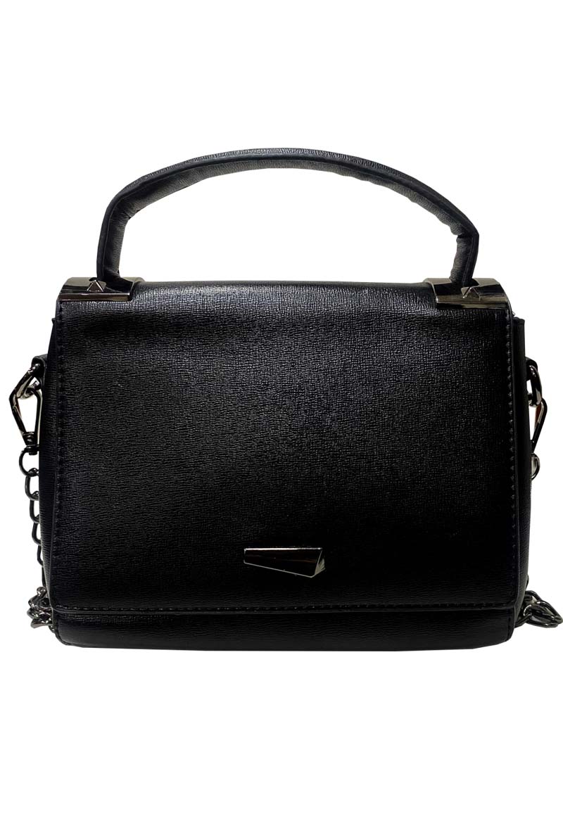 CARTERA CUERO ECOLÓGICO CRM62 NEGRO - 1