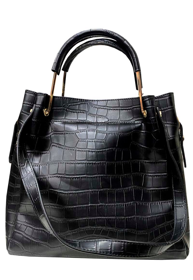 CARTERA CUERO ECOLÓGICO CRM87 NEGRO - 3