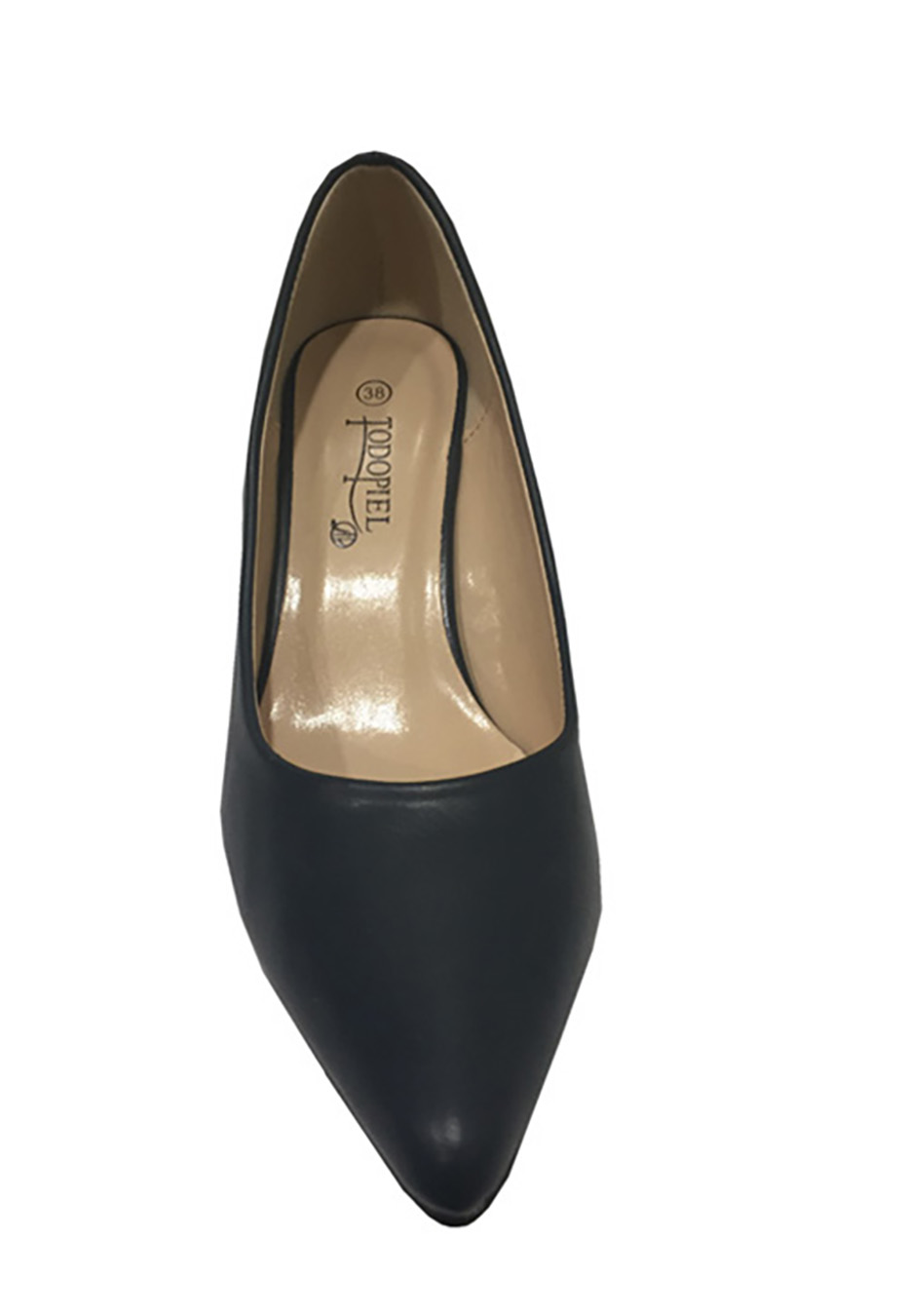 ZAPATO REINA ECOCUERO ZAQ64 AZUL - 3