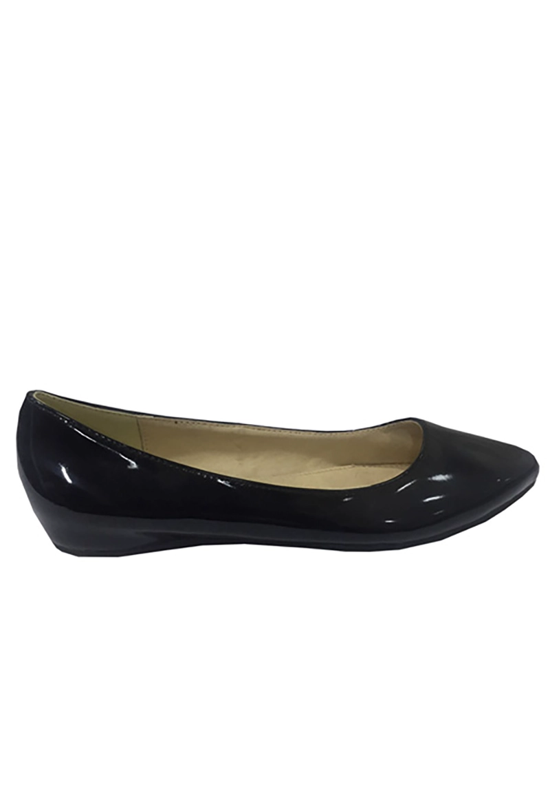 BALLERINA ECOCUERO ZAR05 NEGRO - 1