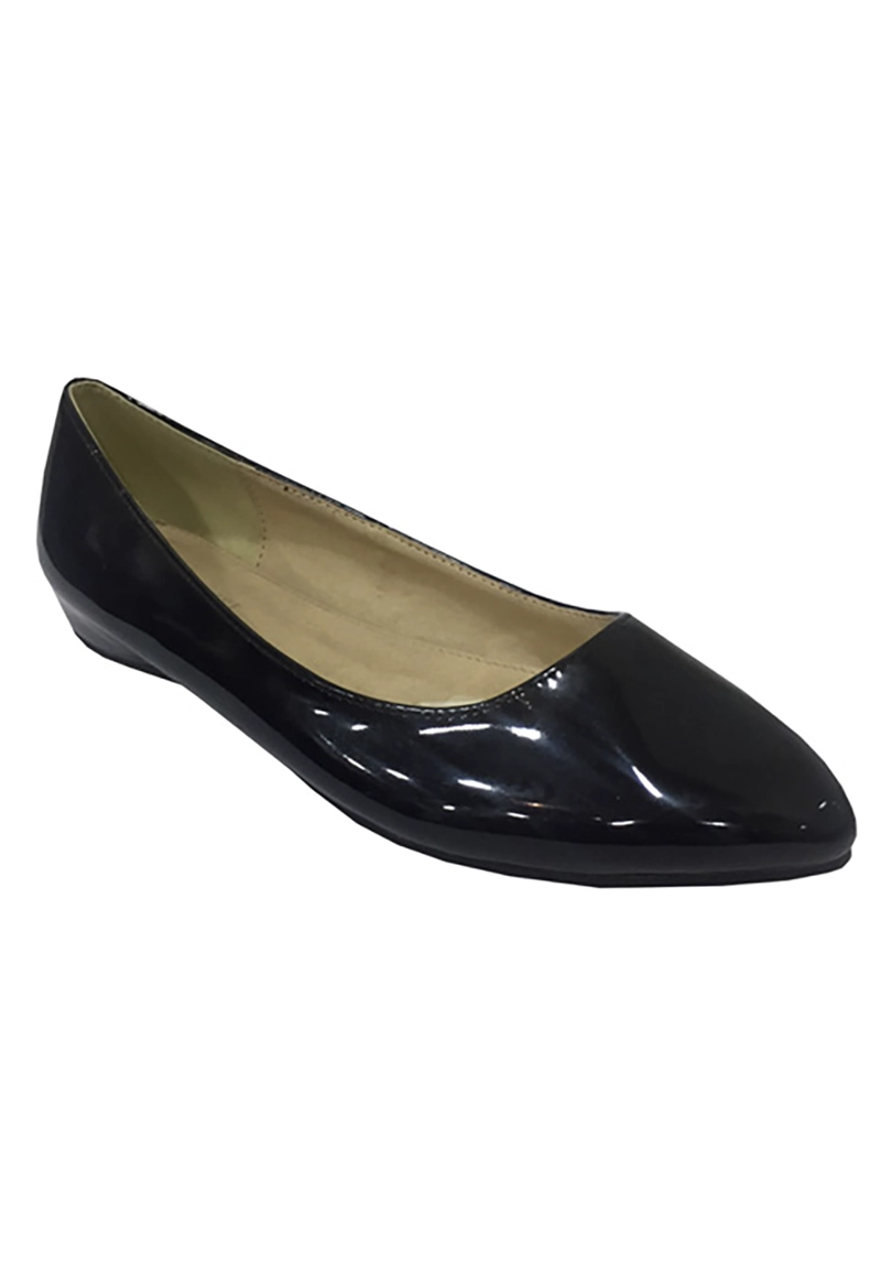 BALLERINA ECOCUERO ZAR05 NEGRO - 2