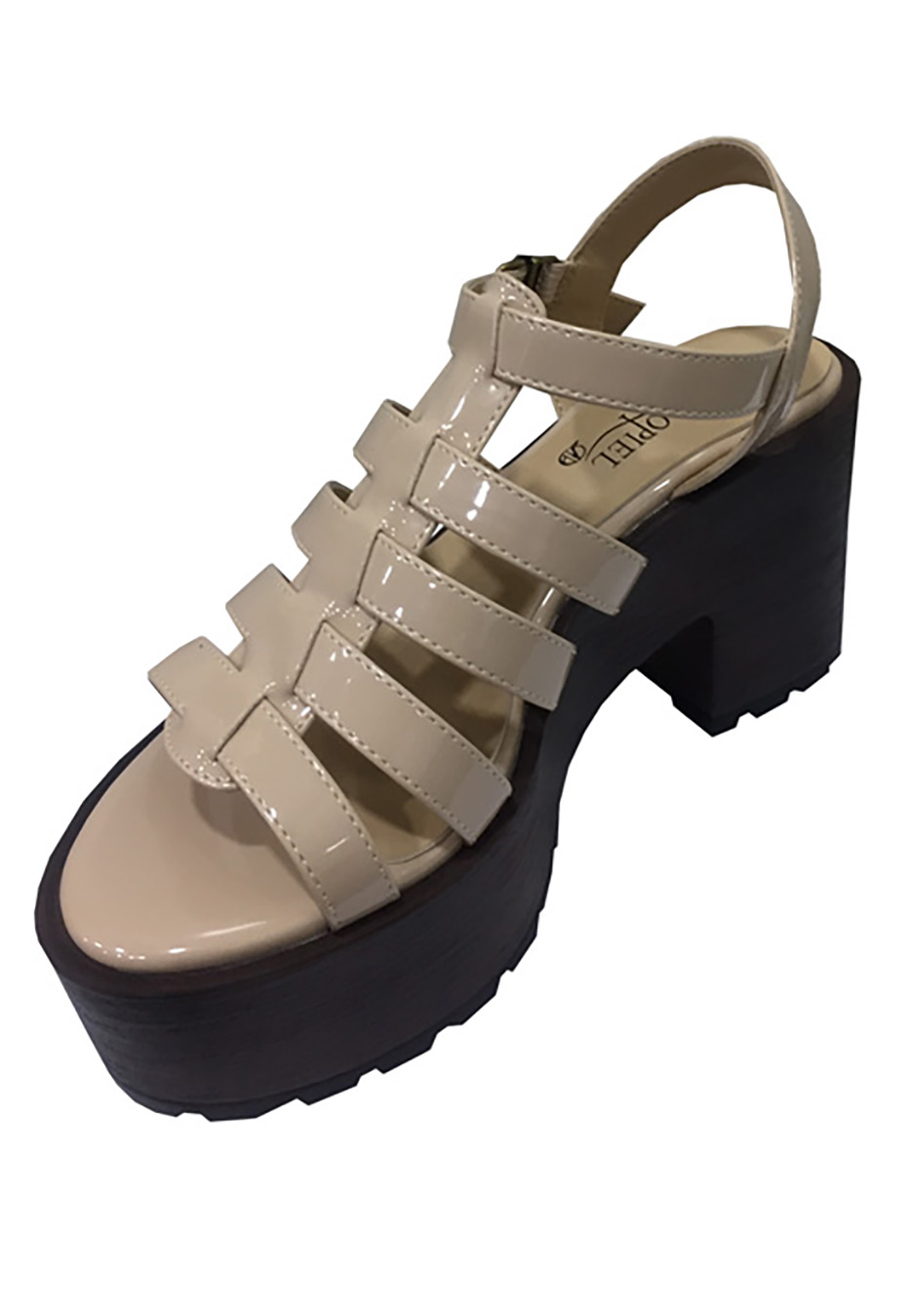 SANDALIAS MUJER TODOPIEL BEIGE ECOCUERO ZAW48 - 4