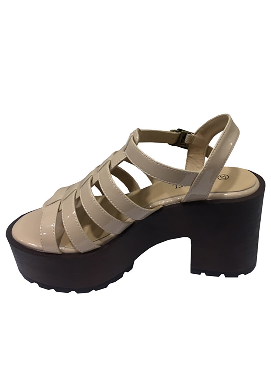 SANDALIAS MUJER TODOPIEL BEIGE ECOCUERO ZAW48 - 5