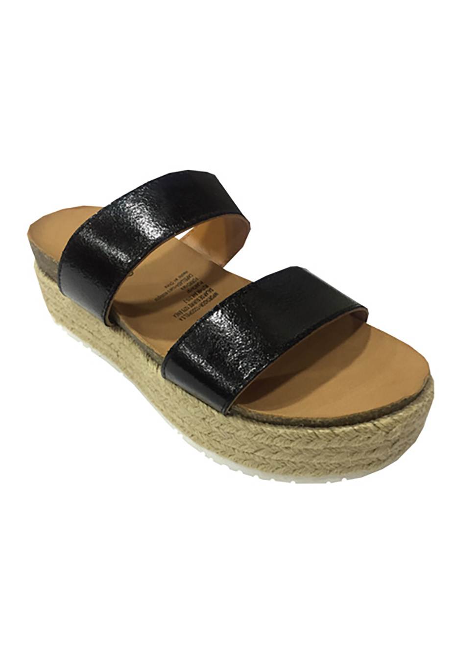 SANDALIAS MUJER TODOPIEL NEGRO ECOCUERO ZAV89 - 2