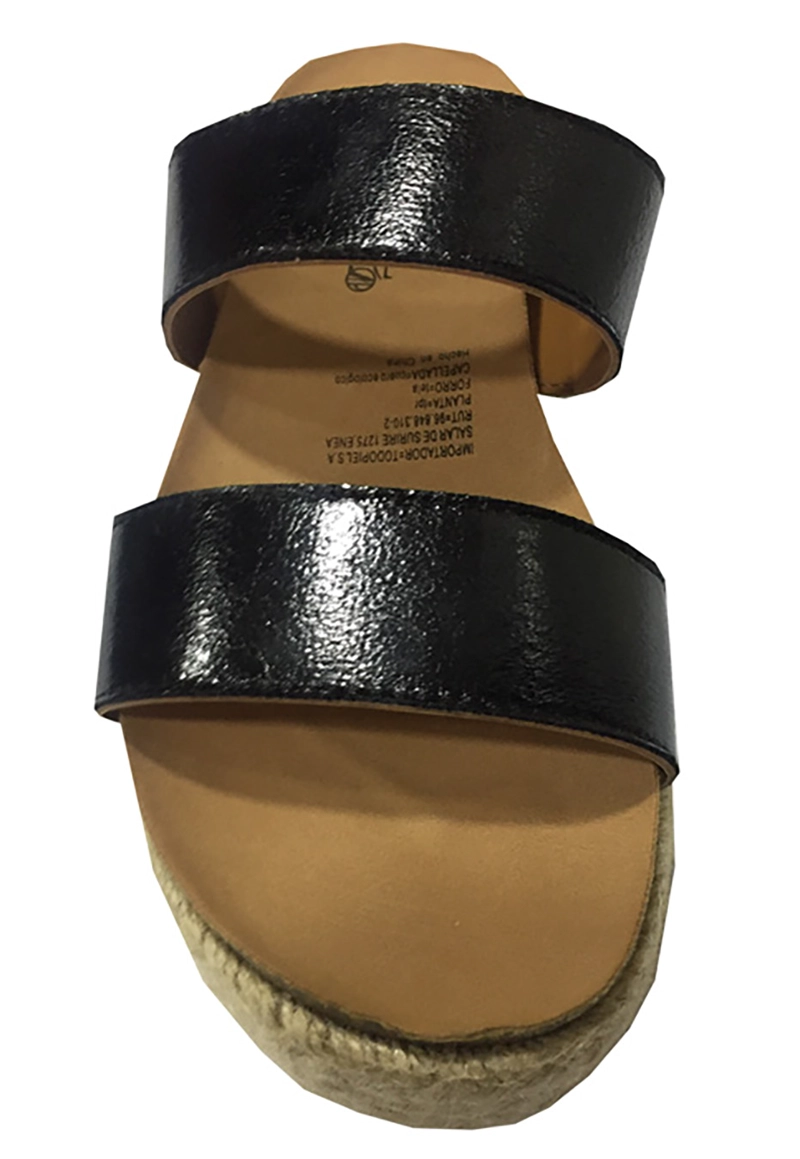 SANDALIAS MUJER TODOPIEL NEGRO ECOCUERO ZAV89 - 3