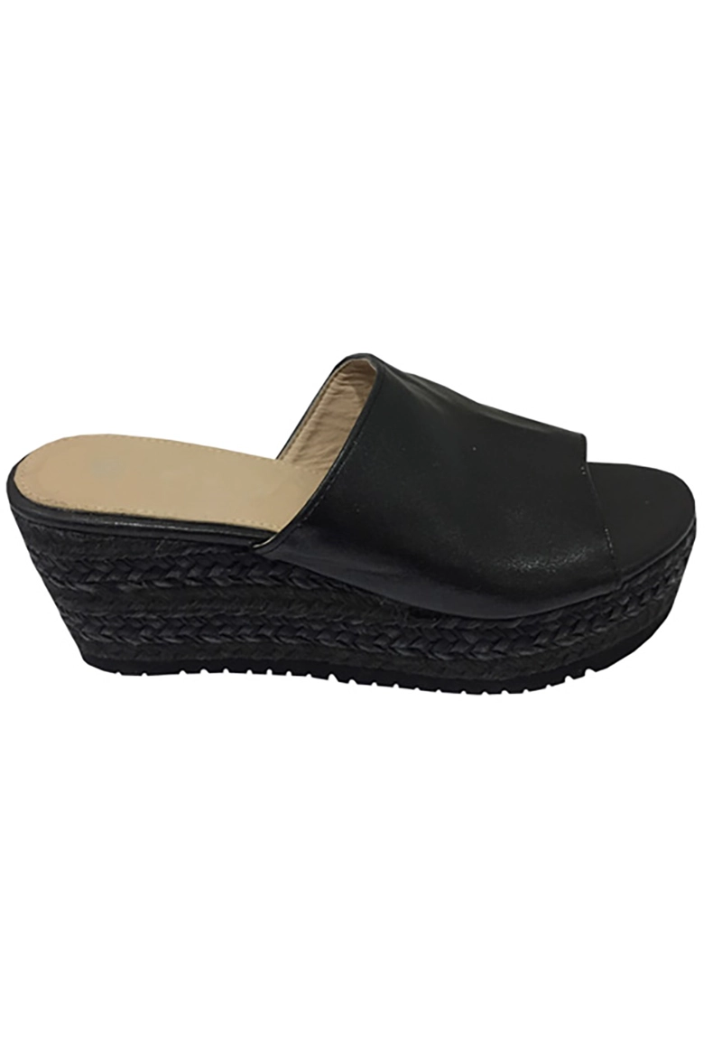 SANDALIA ECOCUERO ZAW20 NEGRO - 1
