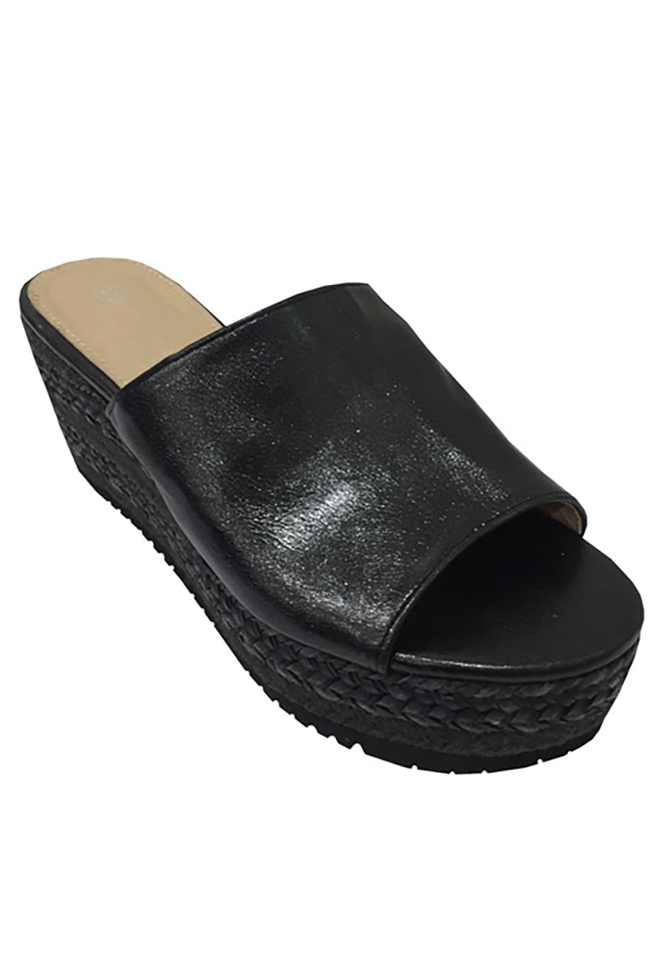 SANDALIA ECOCUERO ZAW20 NEGRO - 2