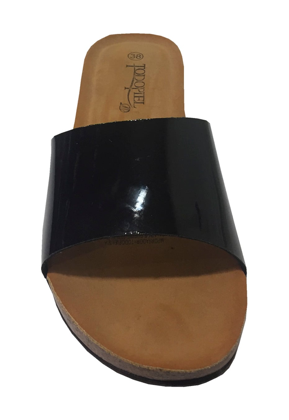 SANDALIA ECOCUERO ZAV96 NEGRO - 3