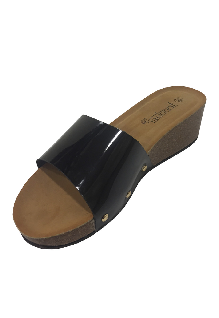 SANDALIA ECOCUERO ZAV96 NEGRO - 4
