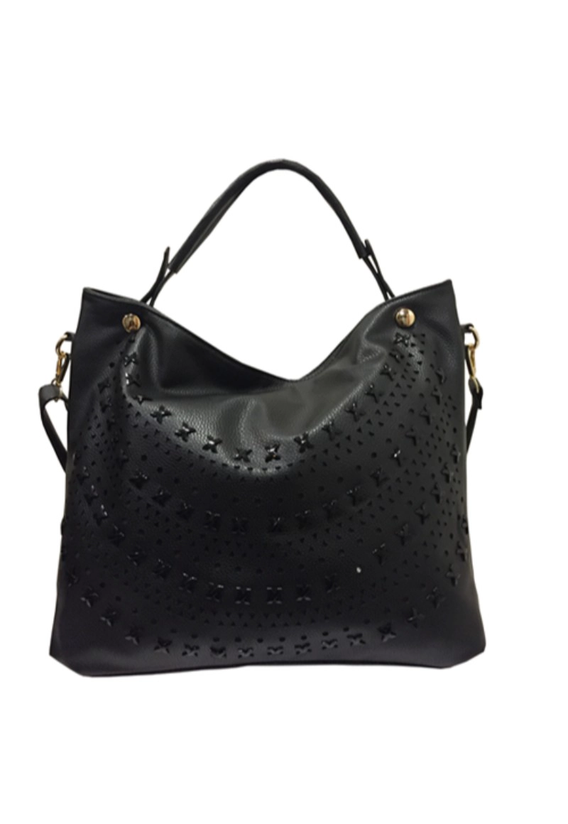 CARTERA CUERO ECOLOGICO NEGRA CRM95 - 1