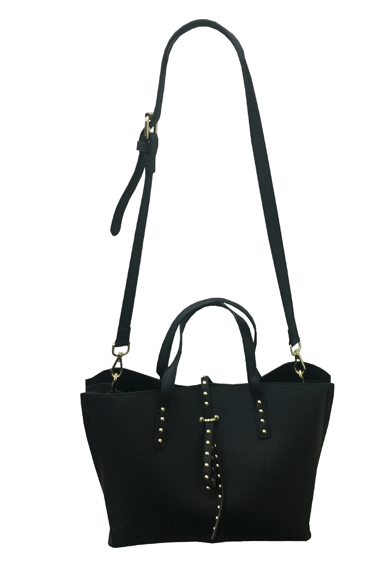 CARTERA CUERO ECOLOGICO NEGRA CRO52 - 2