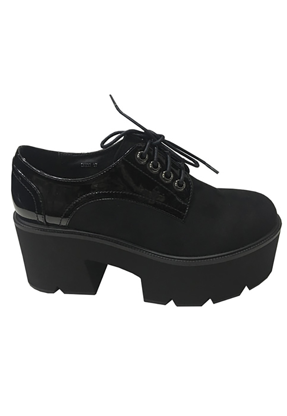 OXFORD GAMUZA ECOLOGICA ZAX37 NEGRO - 1