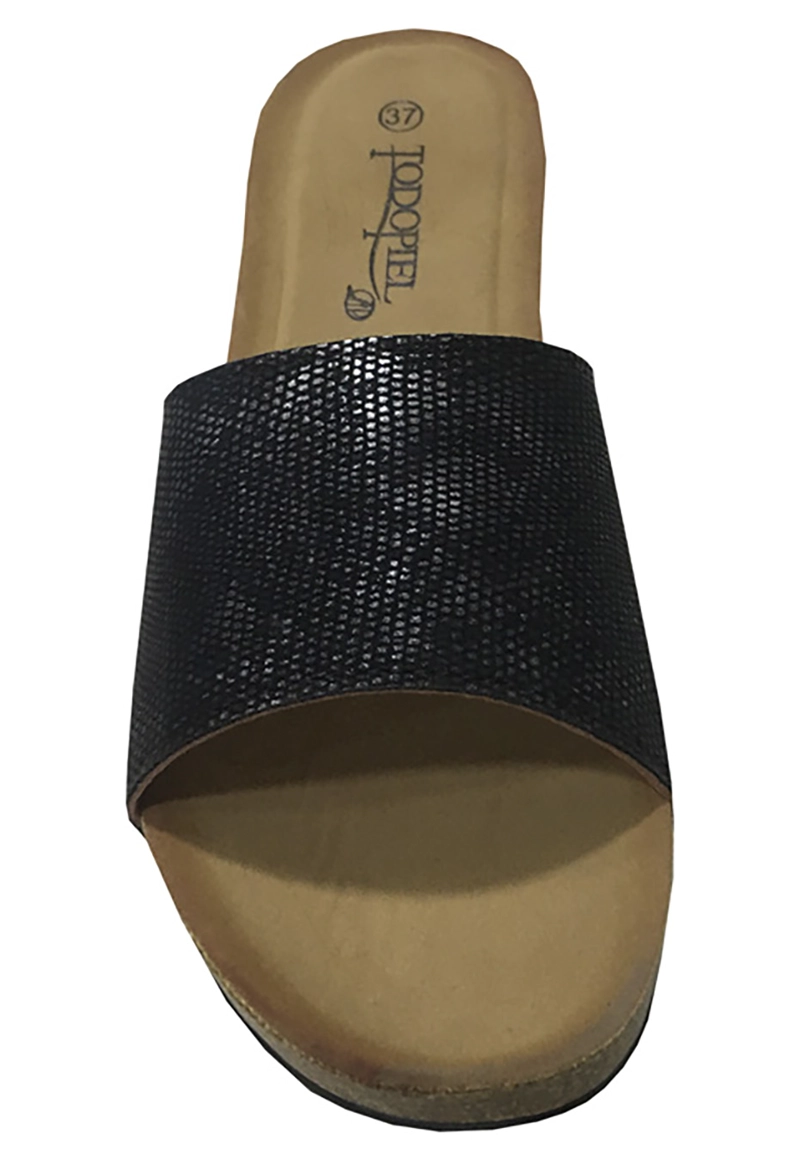 SANDALIAS MUJER TODOPIEL NEGRO ECOCUERO ZAX34 - 3