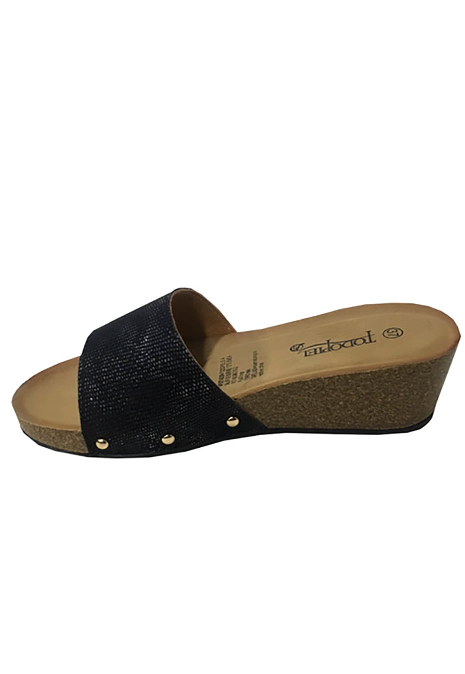 SANDALIA ECOCUERO ZAX34 NEGRO - 5