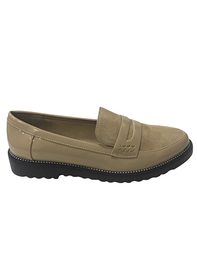 MOCASIN ECOCUERO ZAW67 BEIGE - 1
