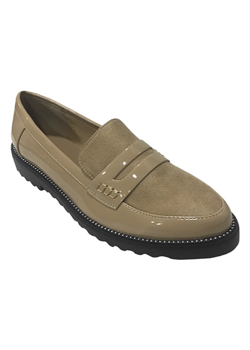 MOCASIN ECOCUERO ZAW67 BEIGE - 2