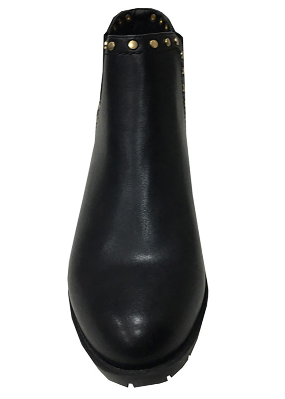 Ripley - BOTÍN ECOCUERO ZAX02 NEGRO