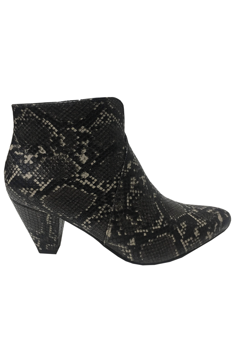 Ripley - BOTIN ECOCUERO ZAX50 CAFÉ SNAKE