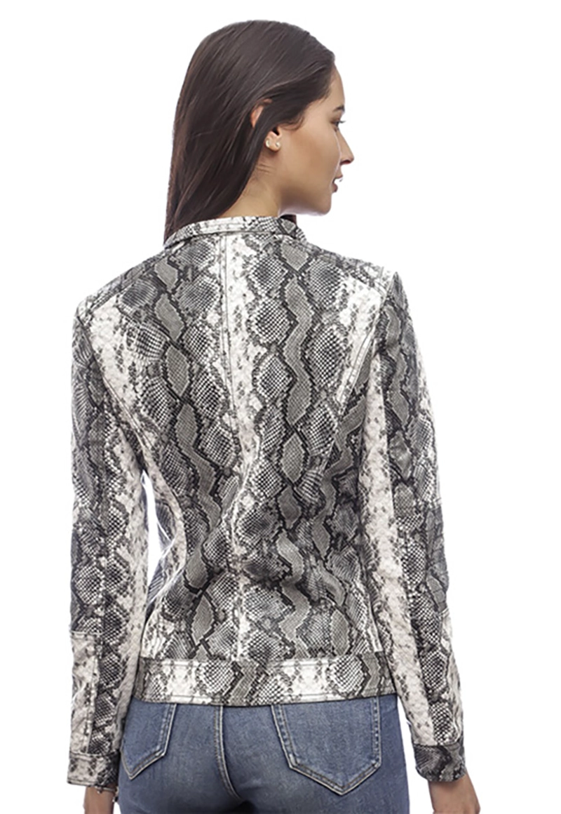 CHAQUETA ECOCUERO CHG35 NEGRO - 3