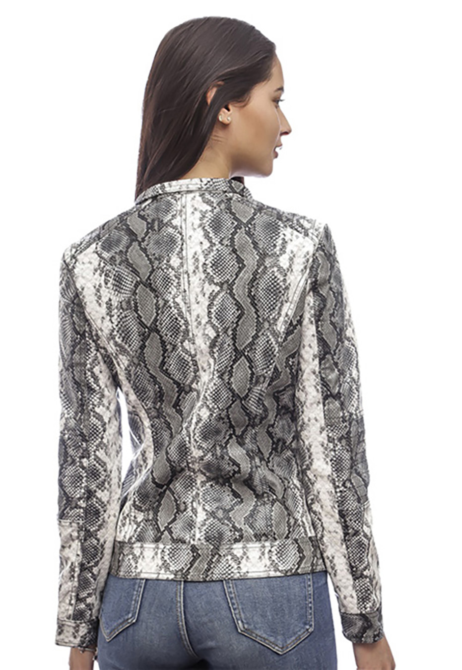 CHAQUETA ECOCUERO CHG35 NEGRO - 3