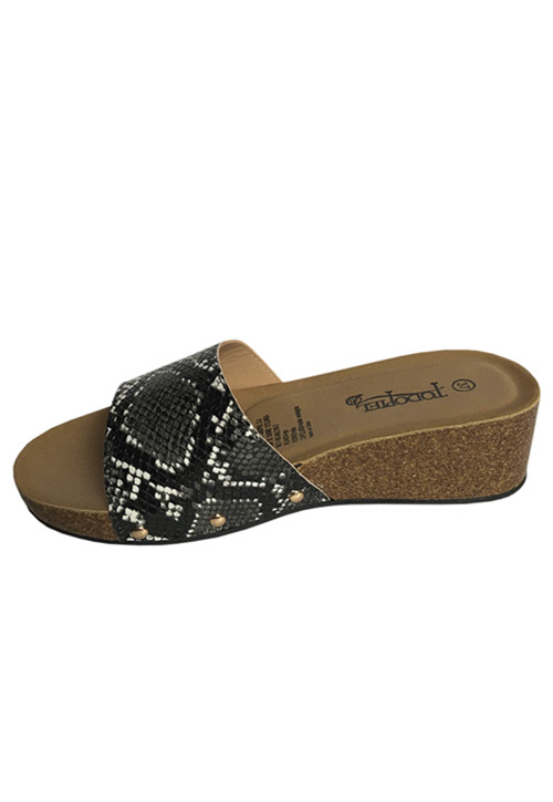 SANDALIAS MUJER TODOPIEL NEGRO ECOCUERO ZAY27 - 5