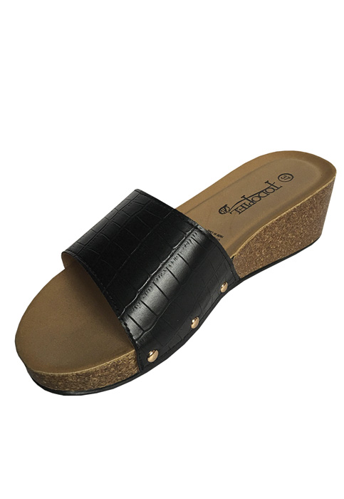 SANDALIA ECOCUERO ZAY28 NEGRO - 4