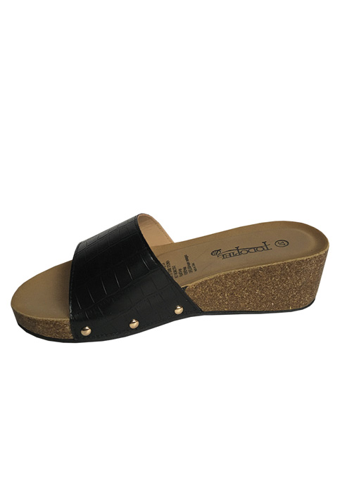SANDALIA ECOCUERO ZAY28 NEGRO - 5