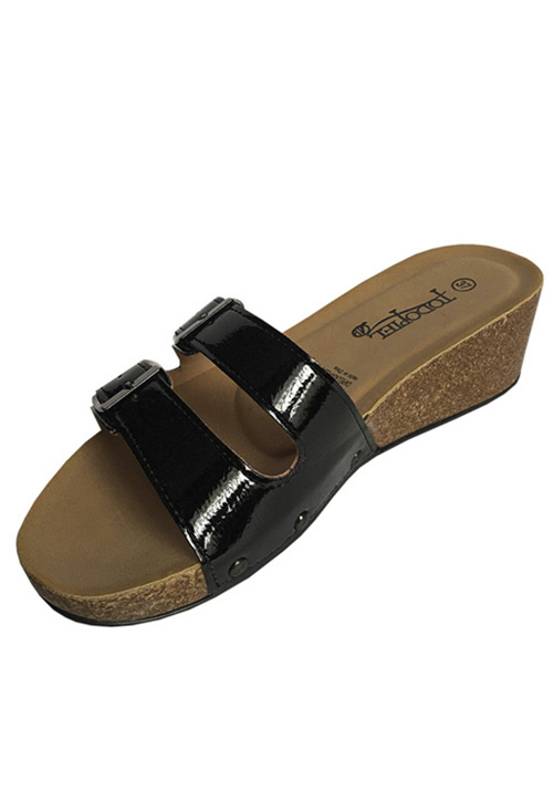SANDALIA ECOCUERO ZAY63 NEGRO - 4