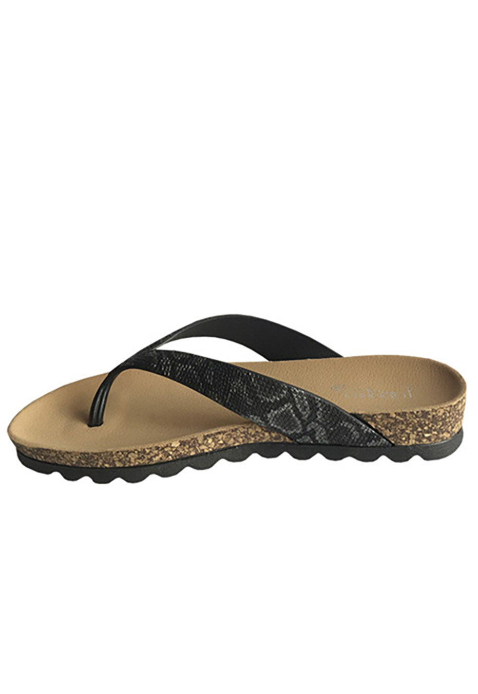 SANDALIA ECOCUERO ZAY42 NEGRO - 5