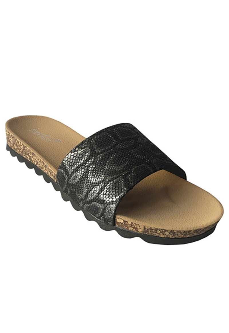 SANDALIAS MUJER TODOPIEL NEGRO ECOCUERO ZAY44 - 2