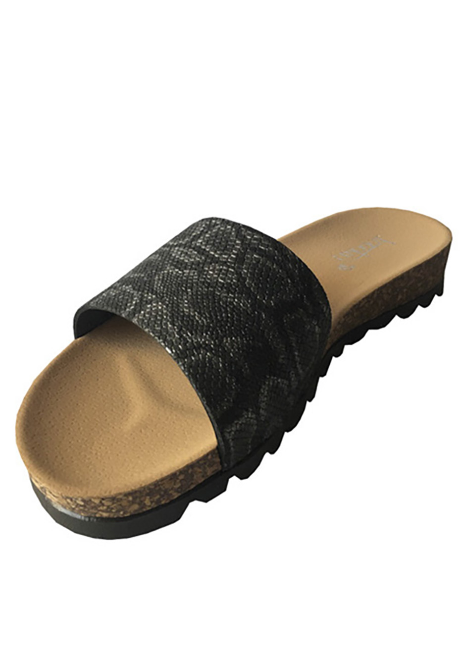 SANDALIA ECOCUERO ZAY44 NEGRO - 4