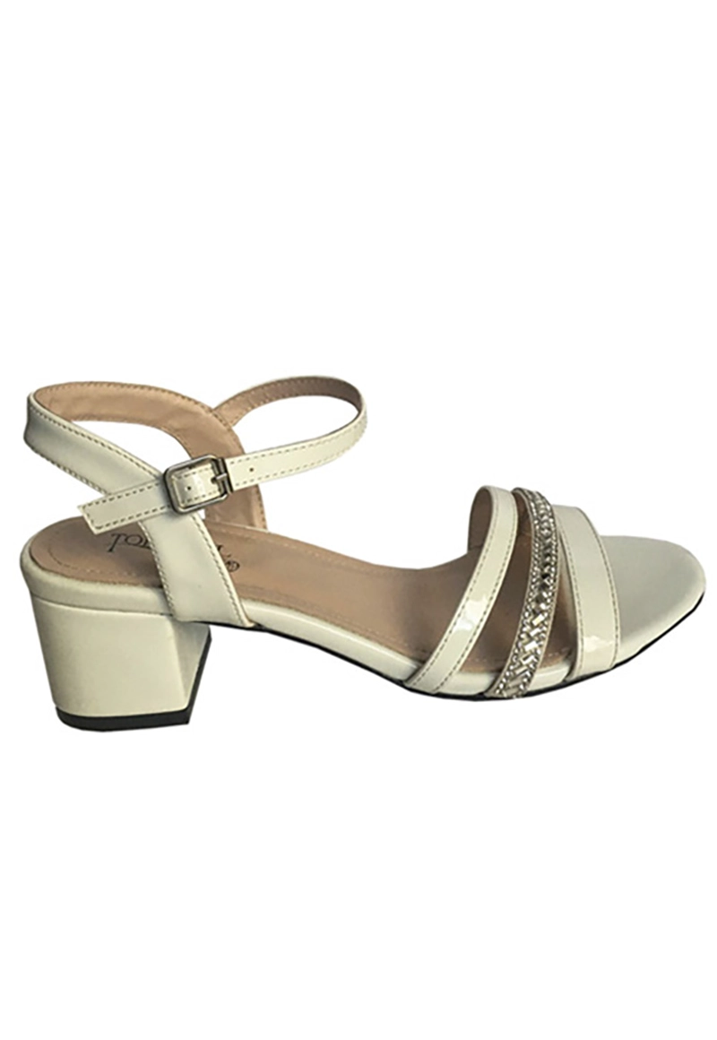 SANDALIAS MUJER TODOPIEL BLANCO ECOCUERO ZAY48 - 1