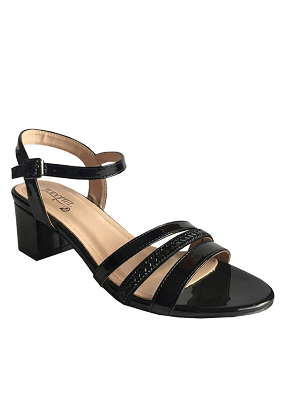 SANDALIAS MUJER TODOPIEL NEGRO ECOCUERO ZAY48 - 2