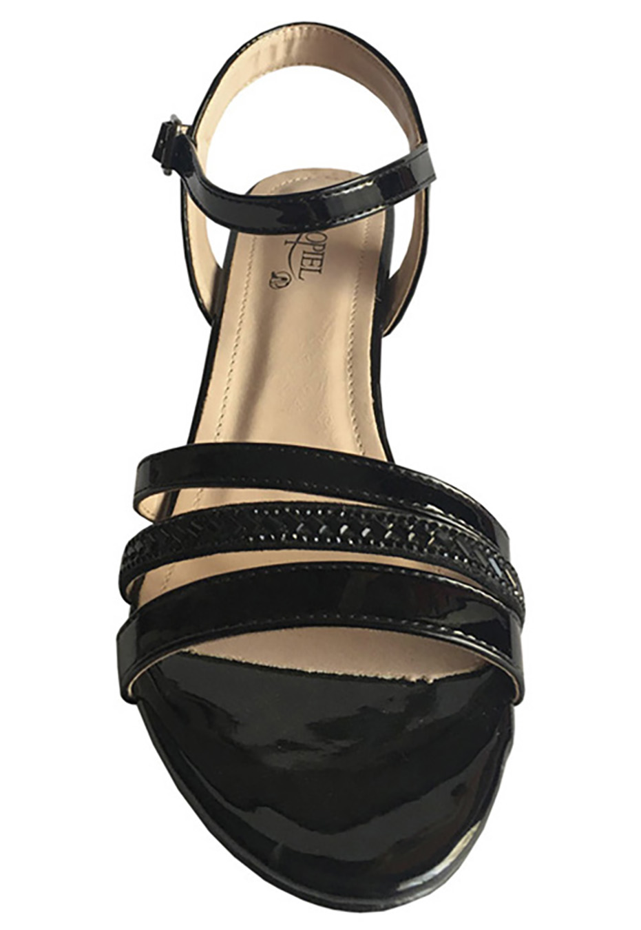 SANDALIAS MUJER TODOPIEL NEGRO ECOCUERO ZAY48 - 3