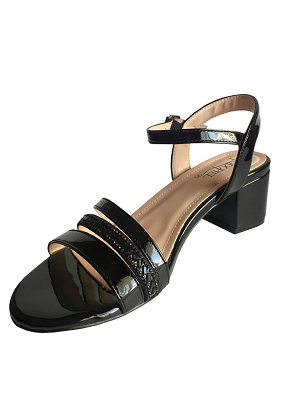 SANDALIAS MUJER TODOPIEL NEGRO ECOCUERO ZAY48 - 4