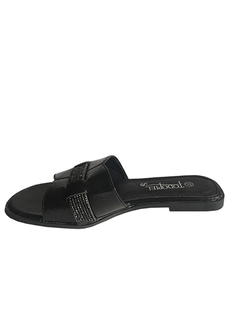 SANDALIAS MUJER TODOPIEL NEGRO ECOCUERO ZAY56 - 5
